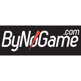 Bynogame White Logo Vector PNG | Bynogame Modern Esports Identity | Bynogame Digital Gaming Marketplace Logo | Bynogame.com Stylized Wordmark