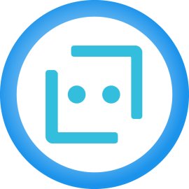 Azure Bot Service Logo Vector PNG | Intelligent Conversational Platform Emblem | Cloud-Powered Chatbot Symbol | Modern AI Assistant Icon