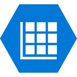 Azure Storage Table Logo Vector Png | Azure Table Storage Icon | Microsoft Azure Structured Data Logo | Cloud NoSQL Table Service Symbol