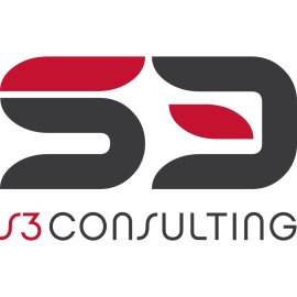 S3 Consulting Logo Png | S3 Consulting Logo Vector | Strategic Synergy Solutions  |  The Triple S Emblem  |  Modern Consulting Clarity  |  Trust in Three Dimensions