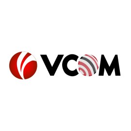 Vcom Logo Png | Vcom Logo Vector | Vcom | The Visual Connection | Bridging Digital Worlds | Communication in Motion