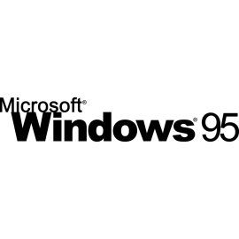 Windows 95 Logo Png | Windows 95 Logo Vector | The Dawn of the Desktop  A Window to the World  The Start Button Era  Flying Through the 32-Bit Future