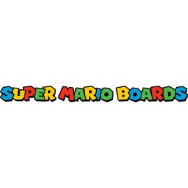 Super Mario Boards Logo Png | Super Mario Boards Logo Vector | Jump Into Adventure  Build Your World  Power-Up Your Play  The Ultimate Plumber's Paradise