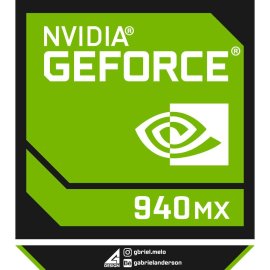 Nvidia Geforce 940mx Logo Png | Nvidia Geforce 940mx Logo Vector | Nvidia Geforce 940mx Logo | Green Eye of Performance | Gaming Graphics Evolution | Silicon Power Icon