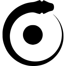 Ouroboros Ouro Logo Png | Ouroboros Ouro Logo Vector | Eternal Cycle  Infinite Loop  Serpentine Design  Brand Identity
