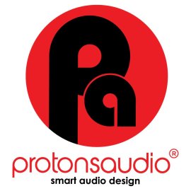 Protons Audio Logo Png | Protons Audio Logo Vector | Protons Audio | Sonic Precision | Quantum Sound | Visual Resonance