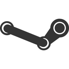 Steam Logo Png | Steam Logo Vector | Steam Logo Design | Valve Corporation | Gaming Platform Identity | Digital Distribution Brand