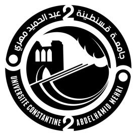 Universite Abdelhamid Mehri Constantine Noire Logo Png | Universite Abdelhamid Mehri Constantine Noire Logo Vector | Université Abdelhamid Mehri Constantine Noire | Black Legacy of Knowledge | Academic Emblem of Excellence | Algerian Scholarly Identity
